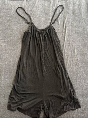 Black Spaghetti Strap Romper